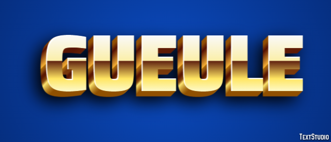 Gueule Effet de Texte