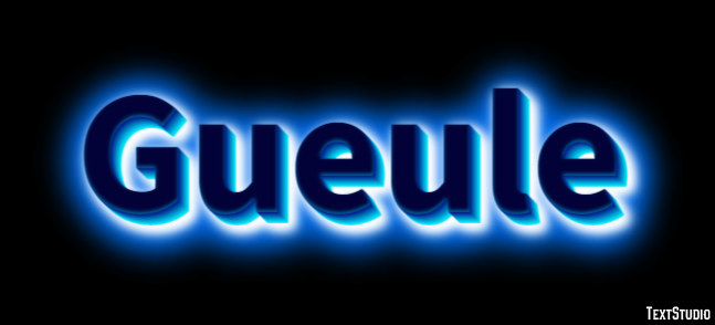 Gueule Effet de Texte
