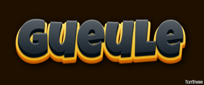 Gueule Effet de Texte