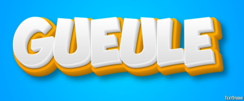 Gueule Effet de Texte