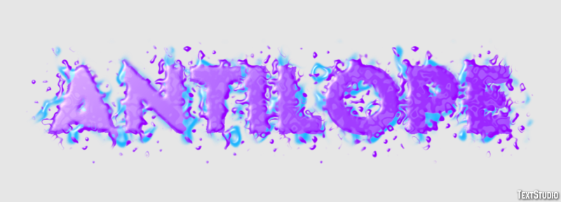 Antilope Text effect