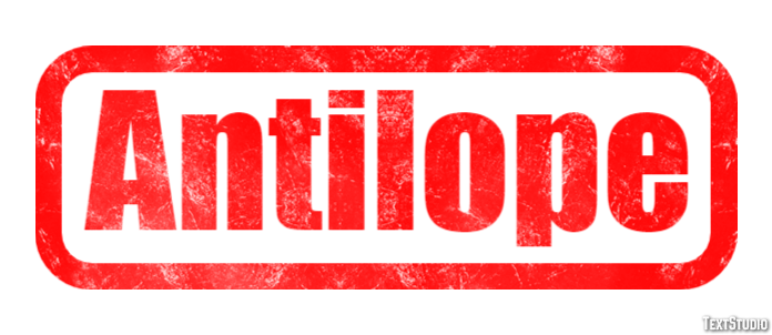 Antilope Text effect