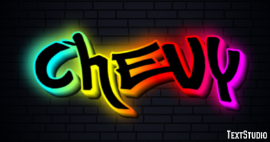 Chevy Text Effect
