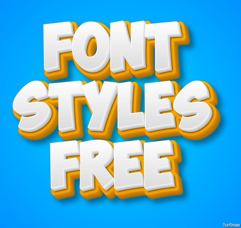 Font Styles Free テキスト効果