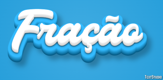 Fração Efeito do texto