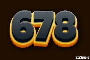 678 Text Effect