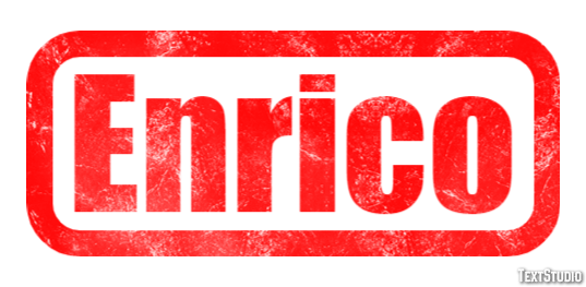 Enrico Effetto testo