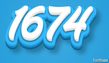 1674 Efekt tekstowy