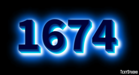 1674 Efekt tekstowy