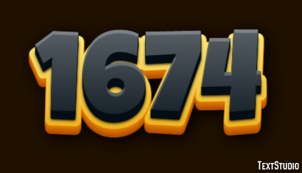 1674 Efekt tekstowy