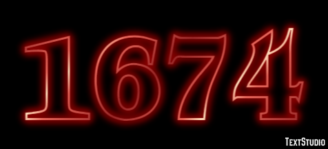 1674 Efekt tekstowy