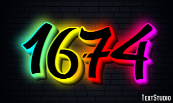 1674 Efekt tekstowy