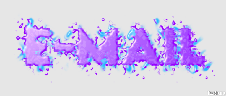 E-mail Effet de Texte