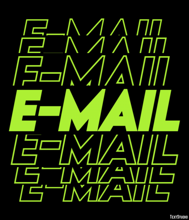 E-mail Texteffekt