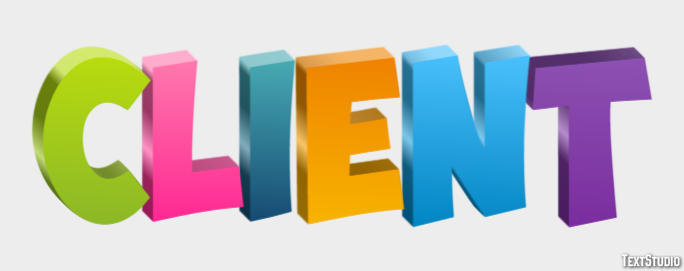 Client Effet de Texte