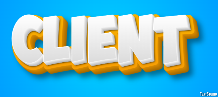 Client Effet de Texte
