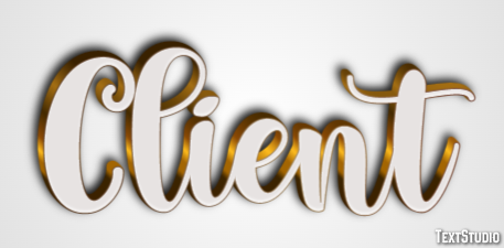 Client Effet de Texte