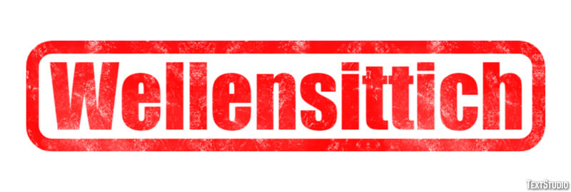 Wellensittich テキスト効果
