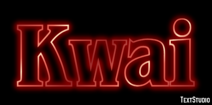 Kwai Texteffekt