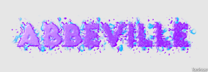 Abbeville Texteffekt