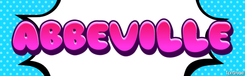 Abbeville Texteffekt