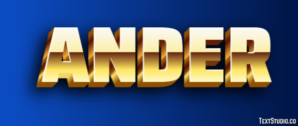 Ander Efecto de Texto