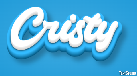Cristy Tekst effect