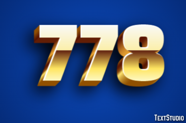 778 Text Effect