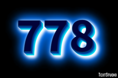 778 Text Effect