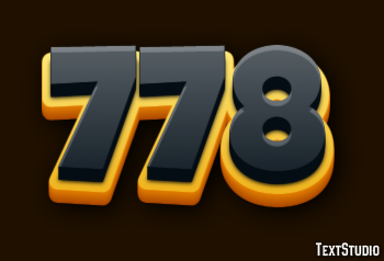 778 Text Effect