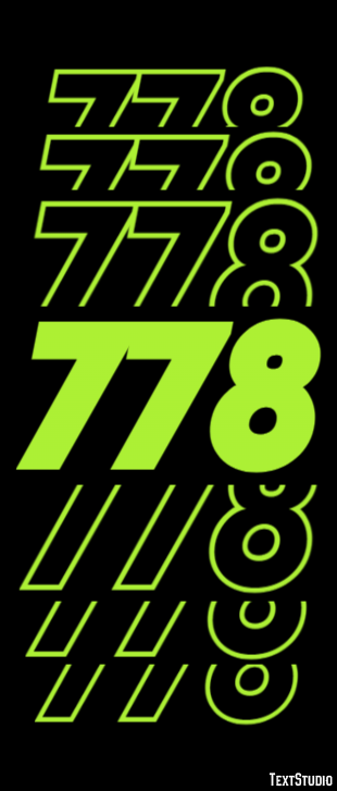 778 Text Effect