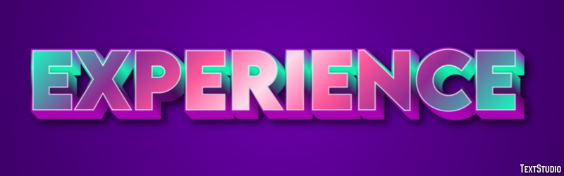 Experience Text Effect