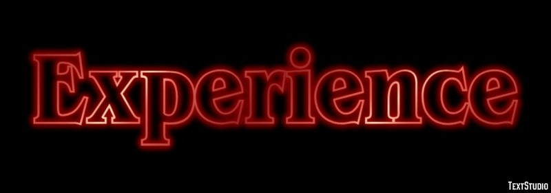 Experience Text Effect