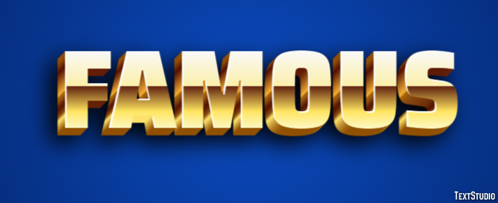 Famous Efecto de Texto