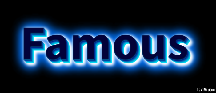 Famous Text Effect