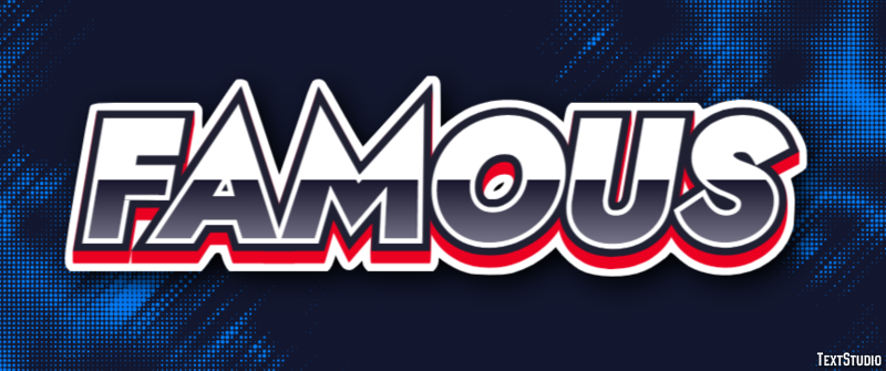 Famous Text Effect