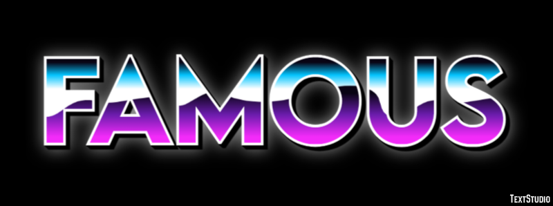 Famous Text Effect