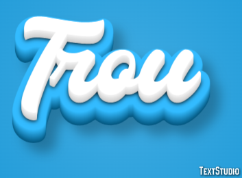 Trou Effet de Texte