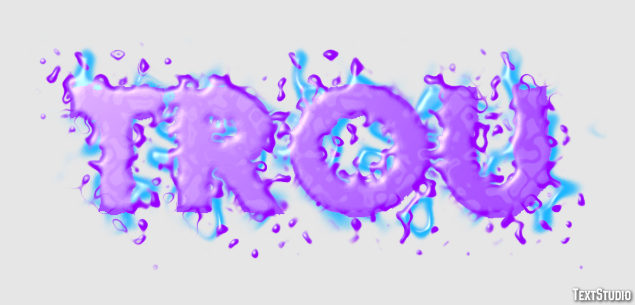 Trou Effet de Texte