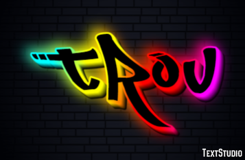 Trou Effet de Texte