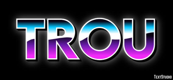 Trou Effet de texte