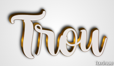 Trou Effet de Texte
