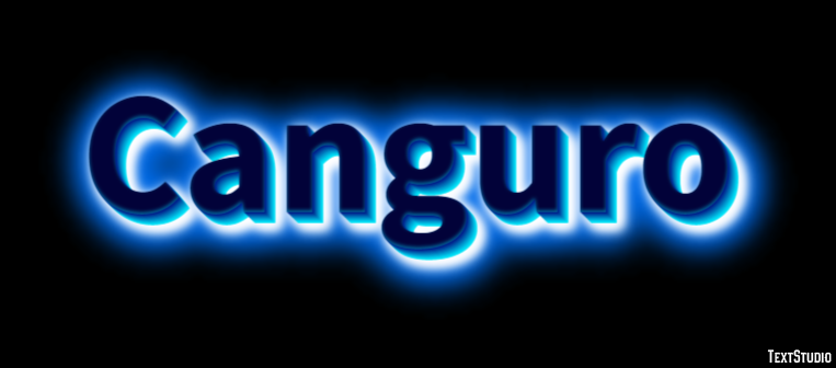 Canguro Effet de texte