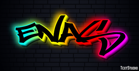 Enas Text Effect