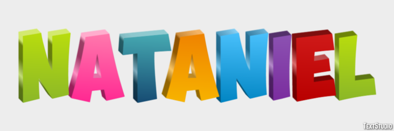 Nataniel Efekt tekstowy