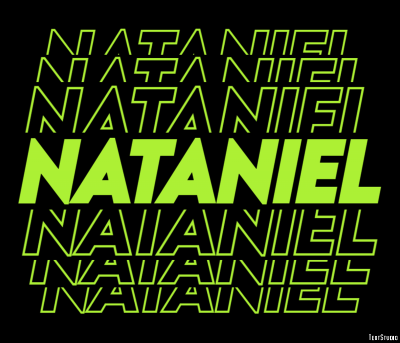 Nataniel Efekt tekstowy