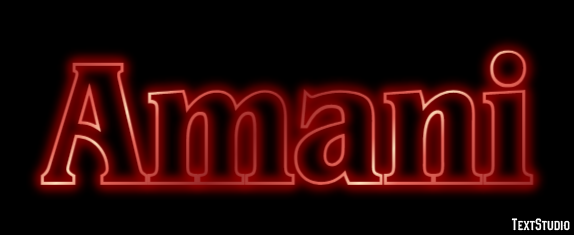Amani Efekt tekstowy