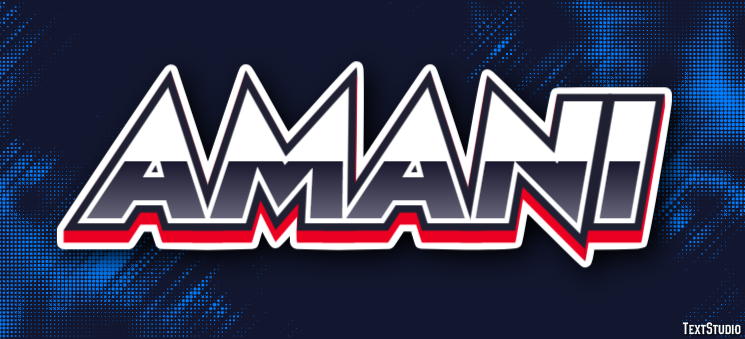 Amani Texteffekt
