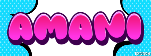 Amani Texteffekt