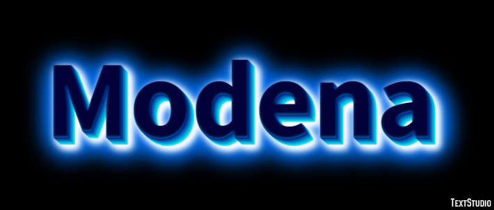 Modena テキスト効果